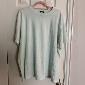 Nike Women's Boyfriend Fit Mint Short Sleeve Tee